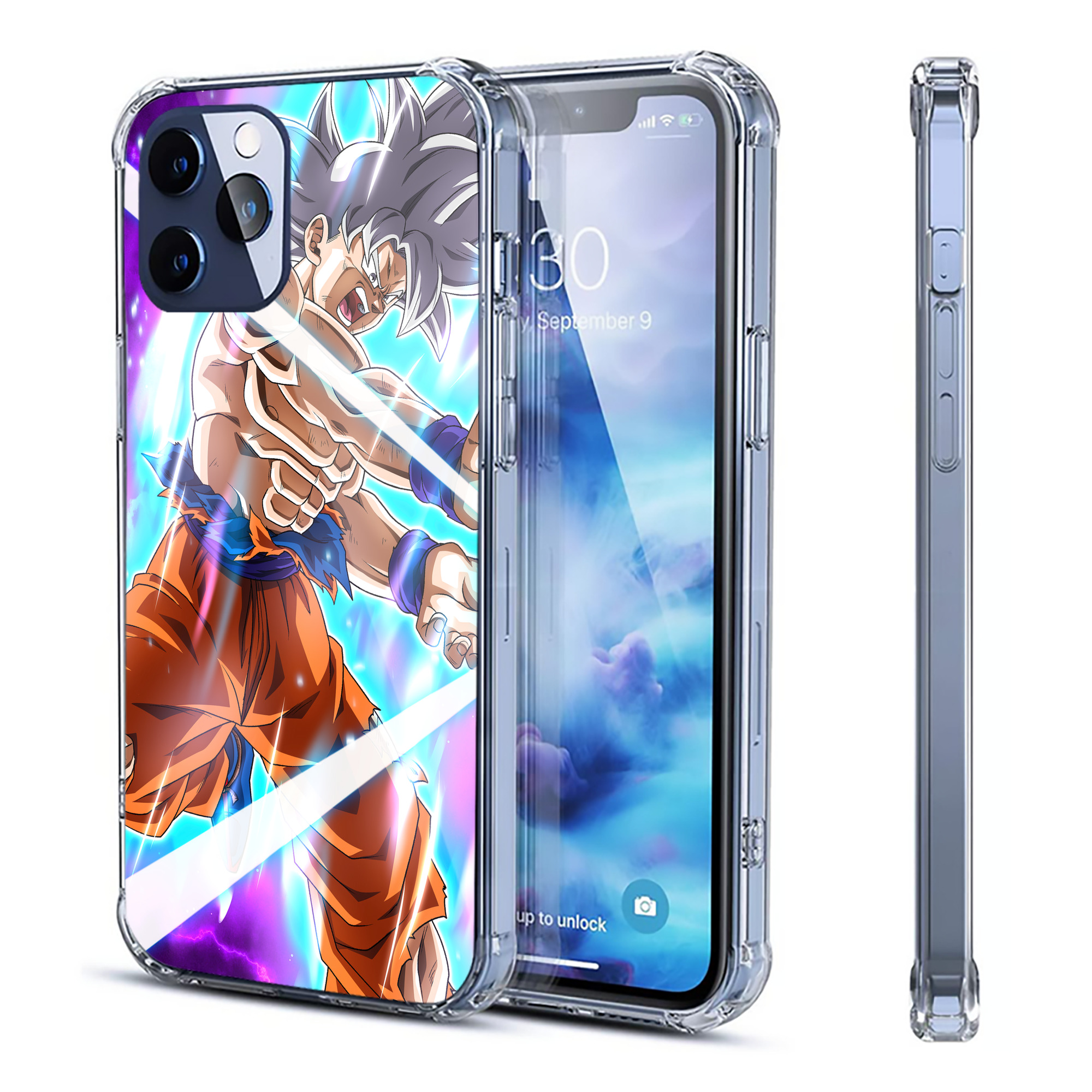 （画像用） ドラゴンボール DRAGON BALL 【iPhone 12シリーズ対応】透明スマホケース（クリアソフトケース）